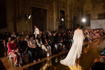 El espíritu heroico de las mujeres, protagonista de los diseños de la 2Âª jornada de GC Colección Bridal (Foto TA)